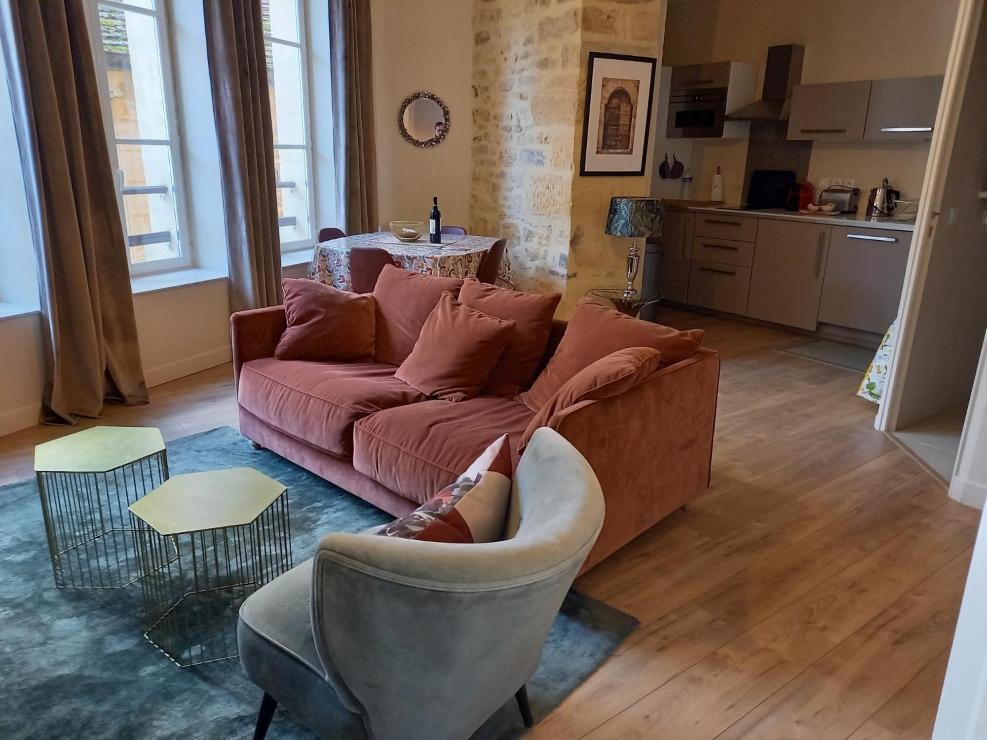 Appartement Centre Medieval Le Boudoir De Marie Sarlat-la-Canéda Exteriör bild