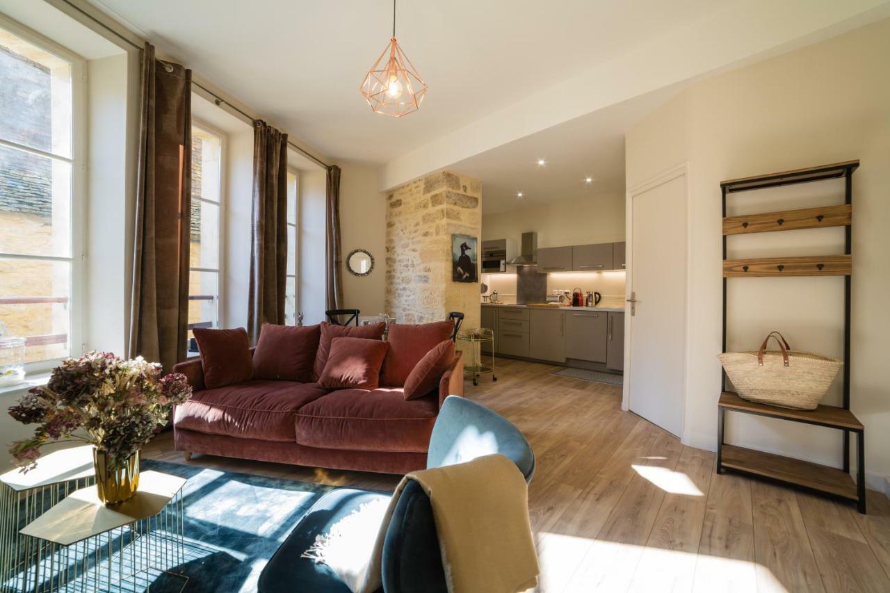Appartement Centre Medieval Le Boudoir De Marie Sarlat-la-Canéda Exteriör bild